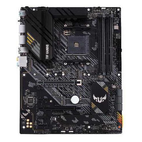 Материнская плата ASUS TUF GAMING B550-PLUS, AM4, AMD B550, 4xDDR4, 6xSATA, 2xM.2, 1xPCIe 4.0 x16, 1xPCIe 3.0 x16, 3xPCIe x1, DisplayPort, HDMI, 1x2.5Gb LAN, USB Type-C, 5x3.5 мм, 7.1, ATX