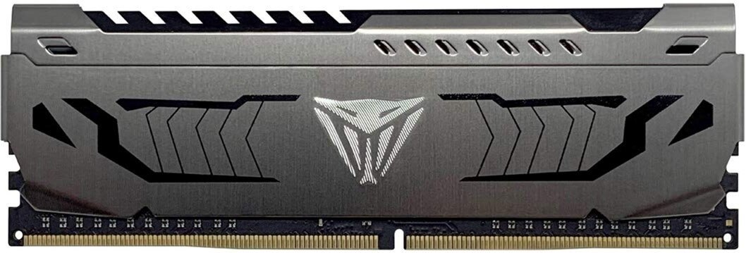Оперативная память Patriot Viper Steel, DDR4, 64GB (2x32GB), 3200MHz, CL16, DIMM, радиатор, черный