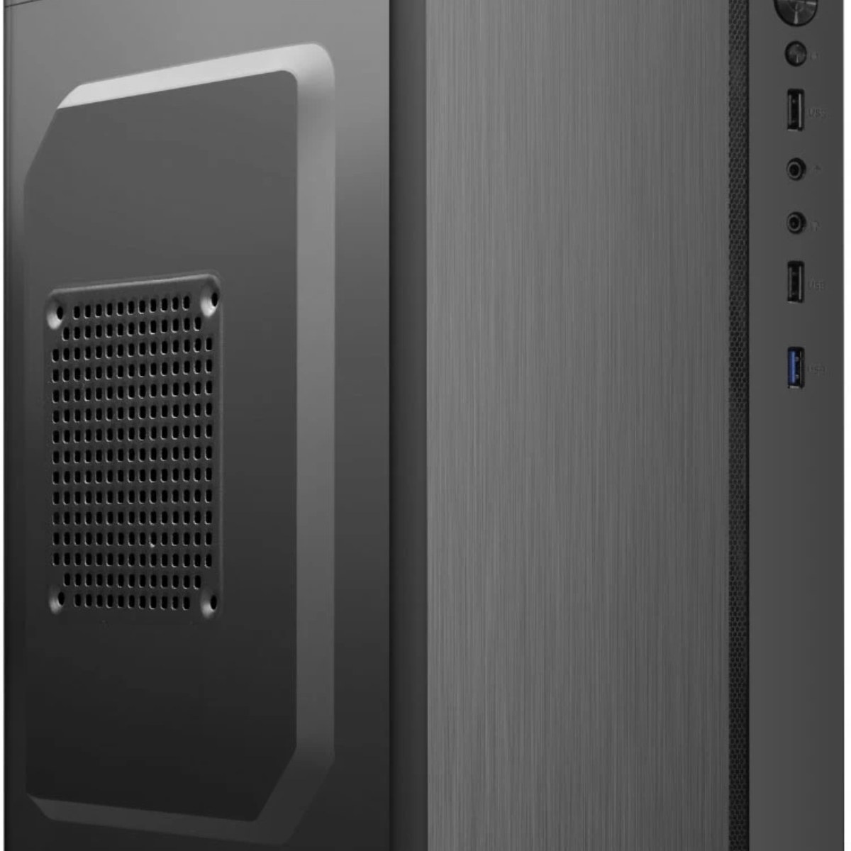 Компьютерный корпус Ginzzu B200 1хUSB 3.0,2хUSB 2.0,AU w/o PSU