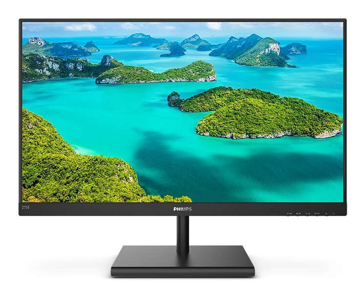 Монитор 27" Philips 275B1 IPS 2560x1440, 75 Гц, 4 мс, 300 кд/м2, 16:9, 1xHDMI, 1xDP, 1x3.5 мм, черный