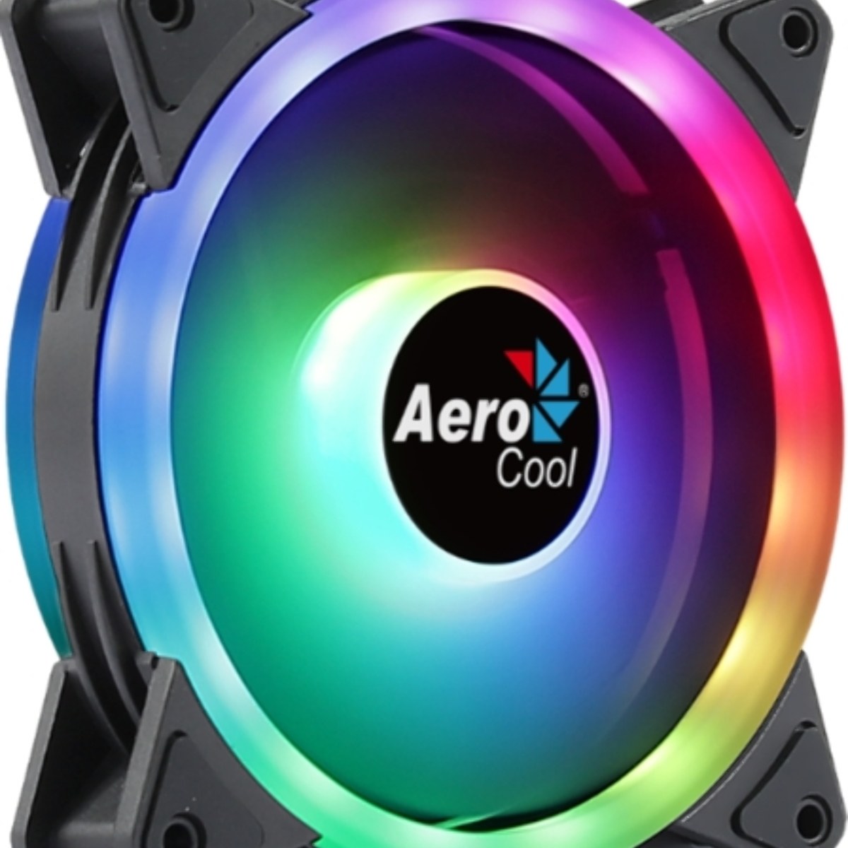 Вентилятор для корпуса Aerocool/Formula Duo 12 черный, 120 мм, 1000 об/мин, 19.7 дБ, 6 pin