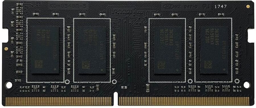 Оперативная память Patriot Signature, DDR4, 8GB (1x8 GB), 3200 MHz, CL22, SO-DIMM