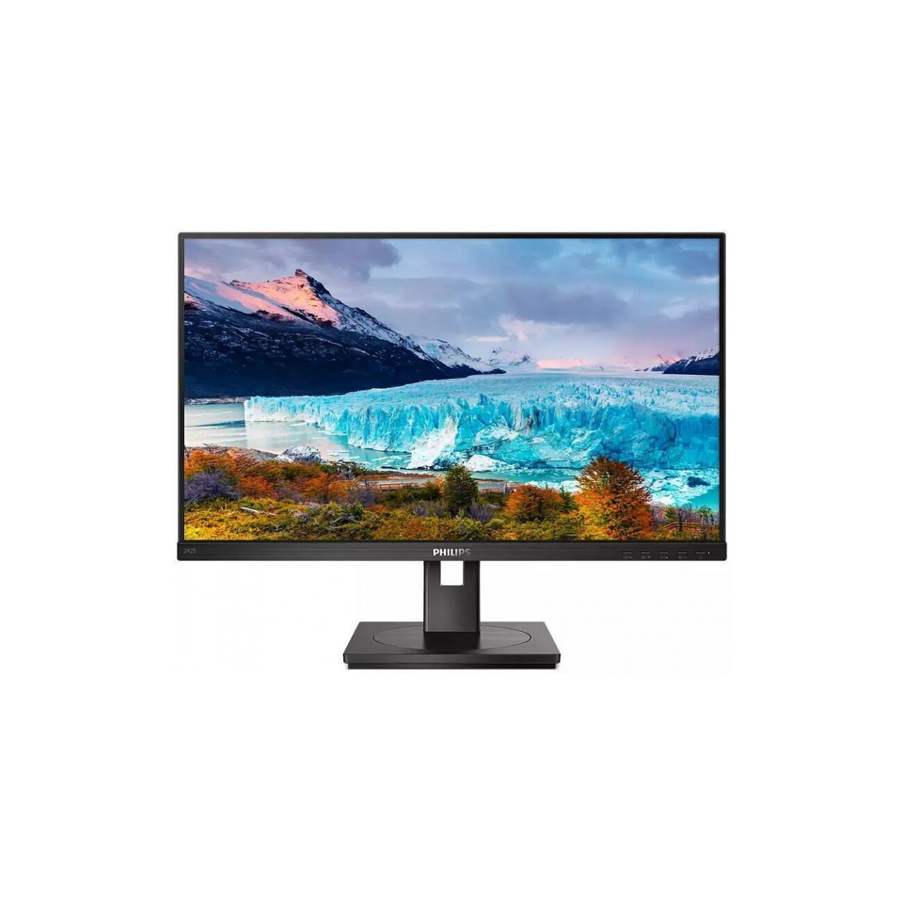 Монитор 23.8" Philips 242S1AE IPS 1920x1080, 75 Гц, 4 мс, 16:9, 300 кд/м2, 1xHDMI, 1xDP, 1xDVI, 1xVGA, 1x3.5 мм, черный