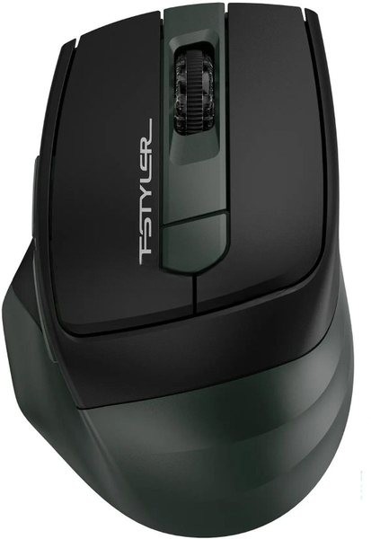 Мышь беспроводная A4Tech Fstyler FB35 зеленый/черный, 2000 dpi, радиоканал, Bluetooth, USB, кнопки - 6