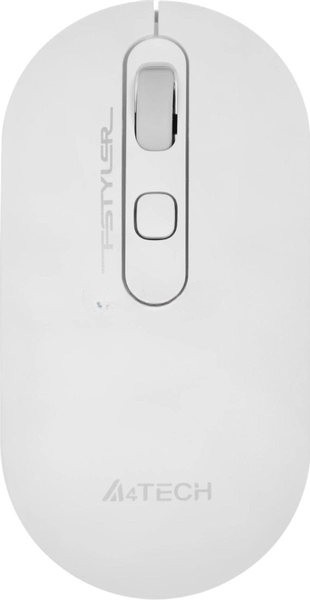 Мышь беспроводная A4Tech Fstyler FG20 белый, 2000 dpi, радиоканал, USB, кнопки - 4
