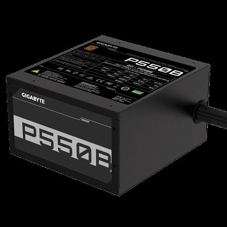 Блок питания Gigabyte GP-P550B, 550Вт, 80 PLUS Bronze, 120мм, черный