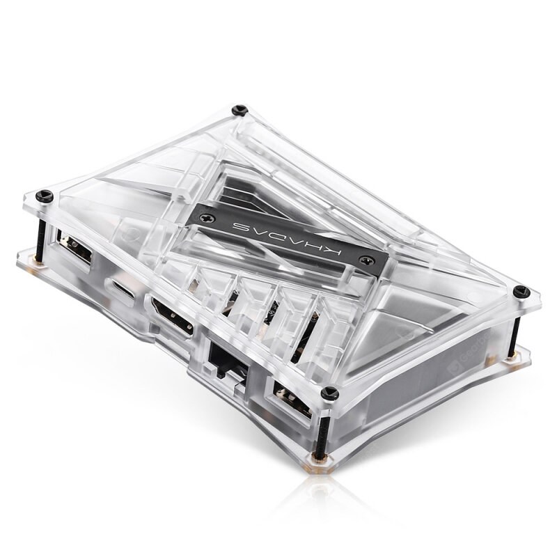 Компьютерный корпус Khadas DIY Case Transparent VIMs DIY Case, Transparent, with heavy metal plate