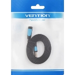 Кабель-удлинитель Vention USB 3.0 AM/AF - 2 м плоский VAS-A13-B200