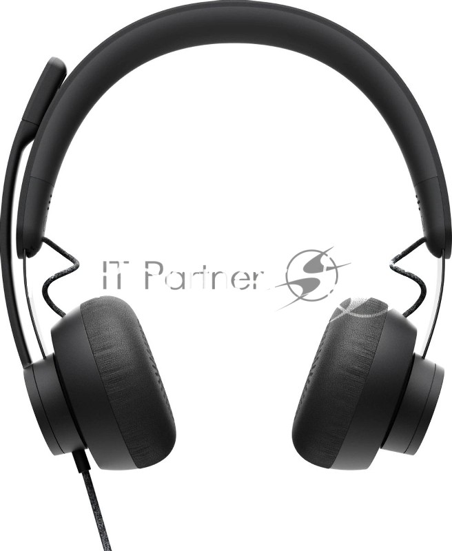 Гарнитура Logitech Zone Wired Teams графит, проводная, USB