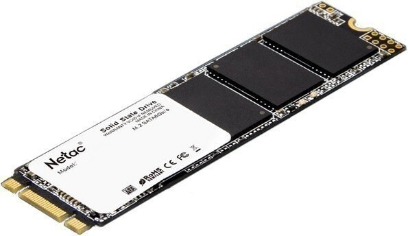 Накопитель SSD Netac N535N, 512Gb, M.2 2280, SATA-III, R/W 540/490