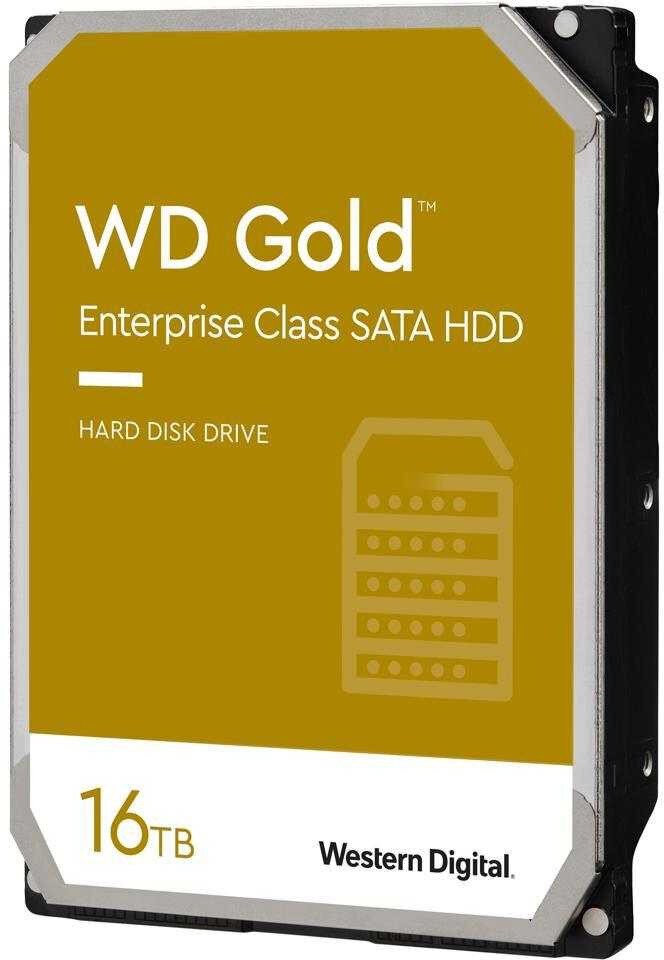 Жесткий диск Western Digital SATA 16Tb 7200RPM 6Gb/S 512MB GOLD WD161KRYZ