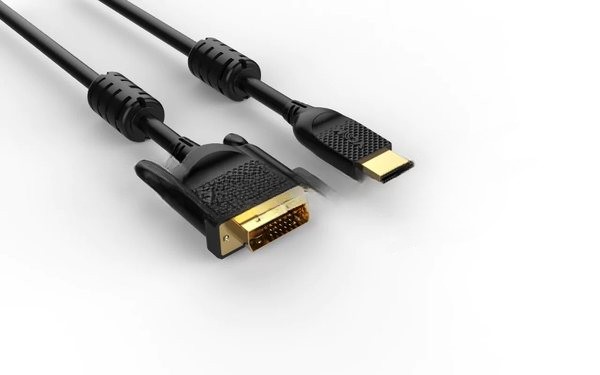 Кабель HDMI AM/DVI(24+1)M, 1.8м, CU, 1080P@60Hz, 2F, VCOM CG484GD-1.8M