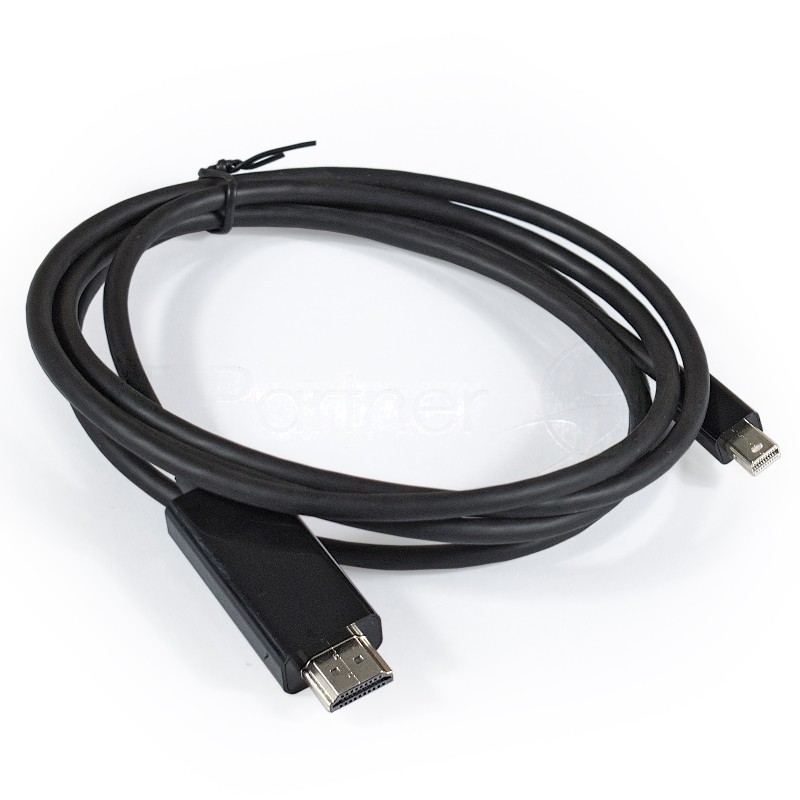Кабель ExeGate EX284918RUS miniDisplayPort-HDMI ExeGate EX-CC-mDP-HDMI-1.8 (mini20M/19M, 1,8м)