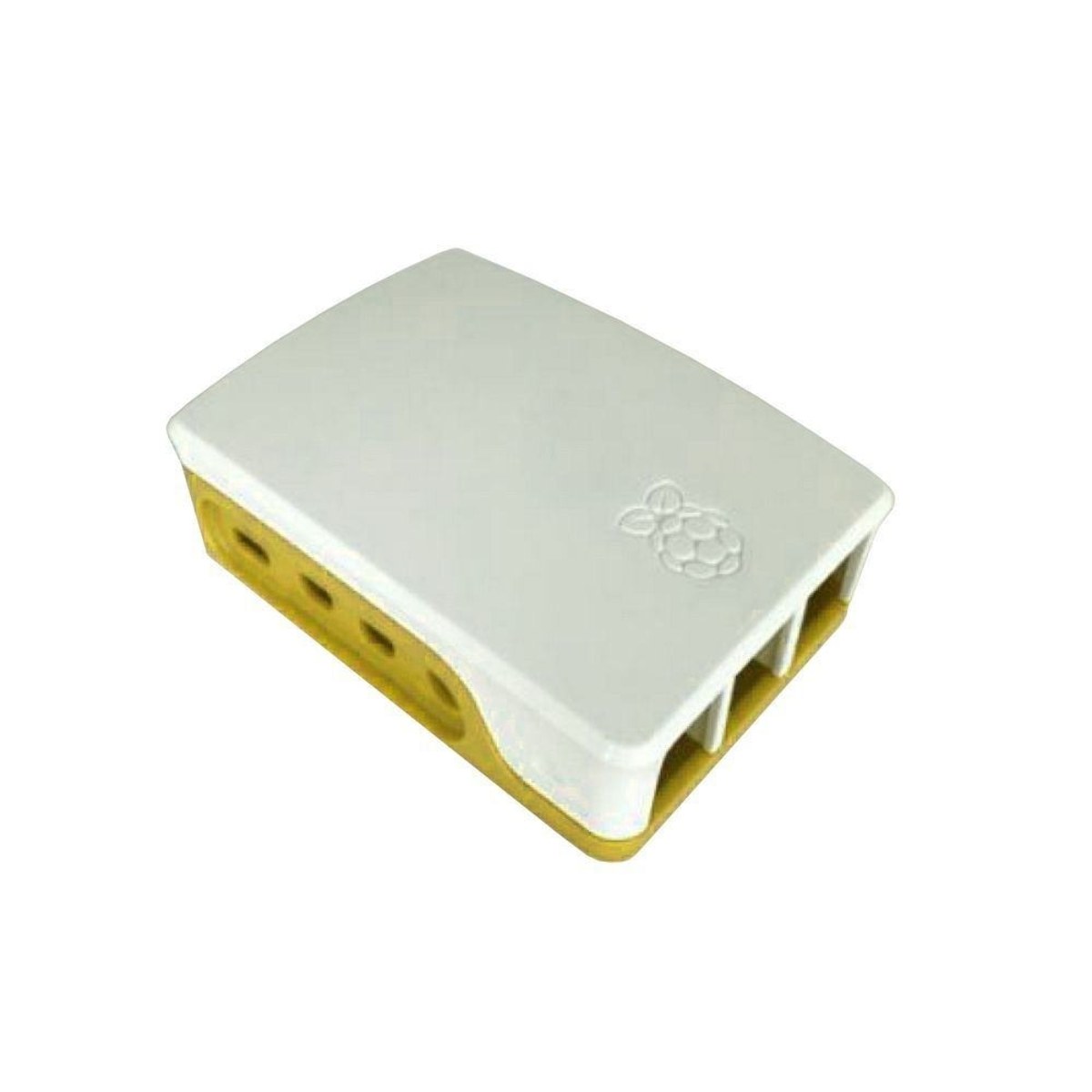 Компьютерный корпус ACD белый/желтый ABS Case for Raspberry 4B