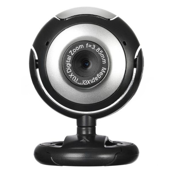 Веб-камера ACD Vision UC100 640x480, 30 кадр/с, USB Type-A, микрофон (2 шт, шумоподавление), автоосвещение, универсальное крепление