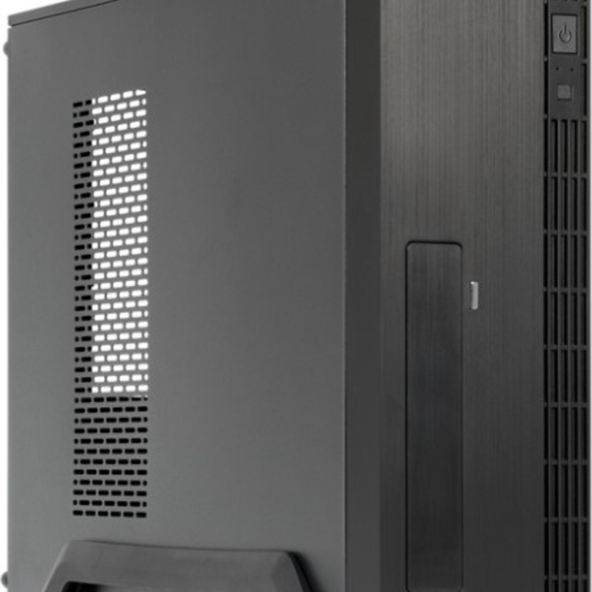 Компьютерный корпус CHIEFTEC UNI UE-02B-OP без БП, Slimline desktop, SFX, черный, mATX