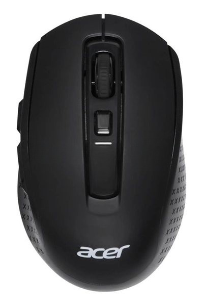Мышь беспроводная Acer OMR070 черный, 1600 dpi, радиоканал, Bluetooth, USB, кнопки - 6
