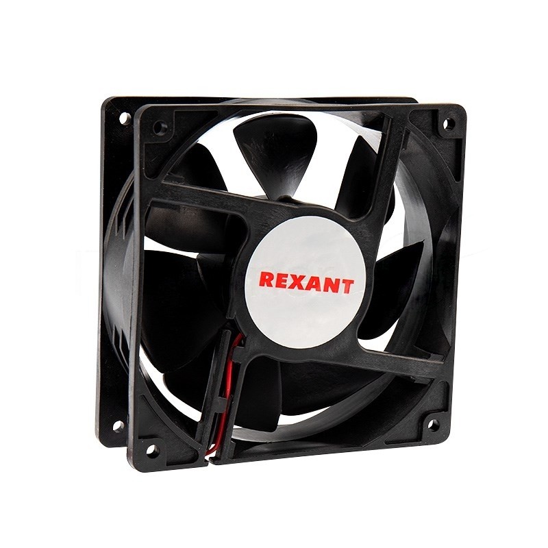 Вентилятор корпусной Rexant RX 12038HS, 120 мм, 2500 об/мин, 40 дБ, без подсветки