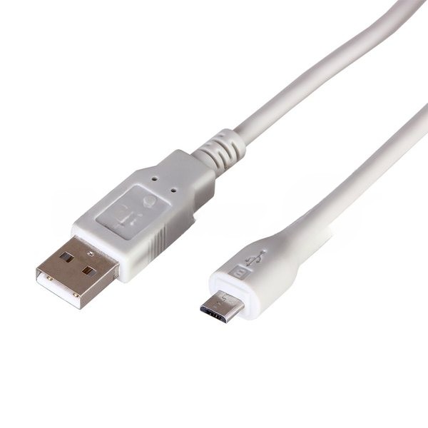 Кабель USB Rexant (шт. micro USB - шт. USB A) 3 метра, серый