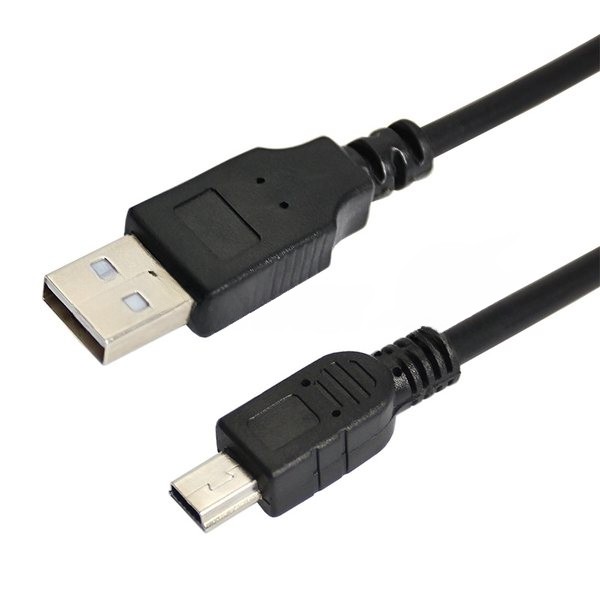 Кабель USB Rexant (шт. mini USB - шт. USB A) 0.2 метра, черный