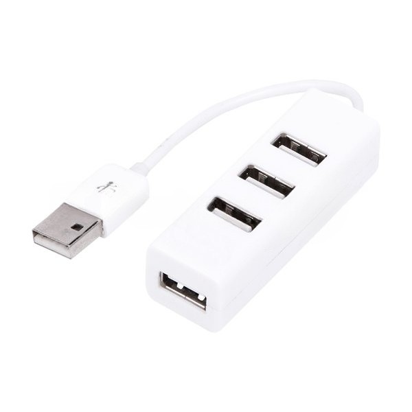 Разветвитель USB Rexant на 4 порта белый