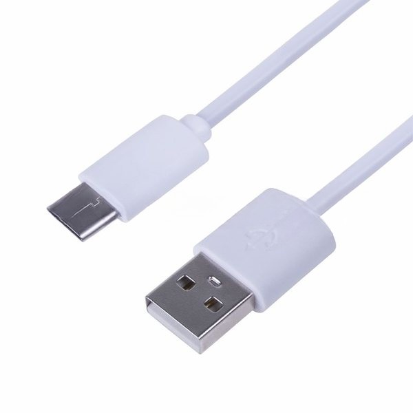Шнур Rexant USB 3.1 type C (male)-USB 2.0 (male) 1 м белый