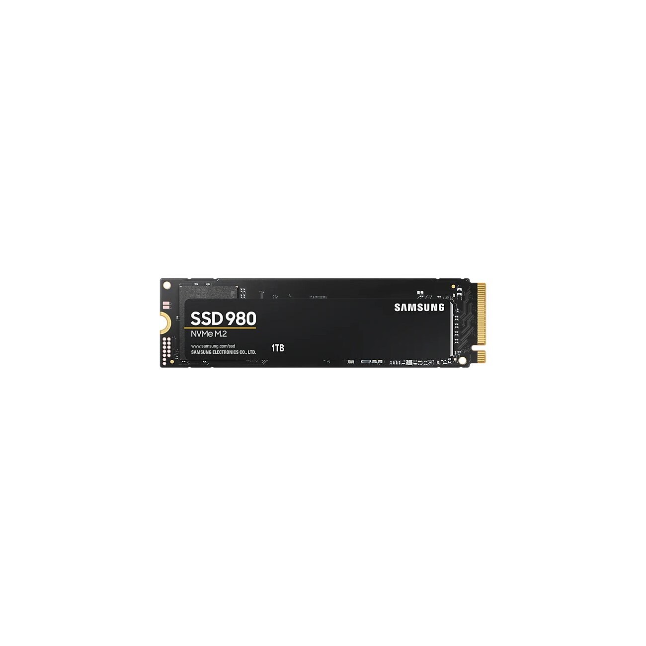 Накопитель SSD Samsung 980, 1000Gb, PCIe 3.0 x4, M.2 2280, NVMe, R/W 3500/3000