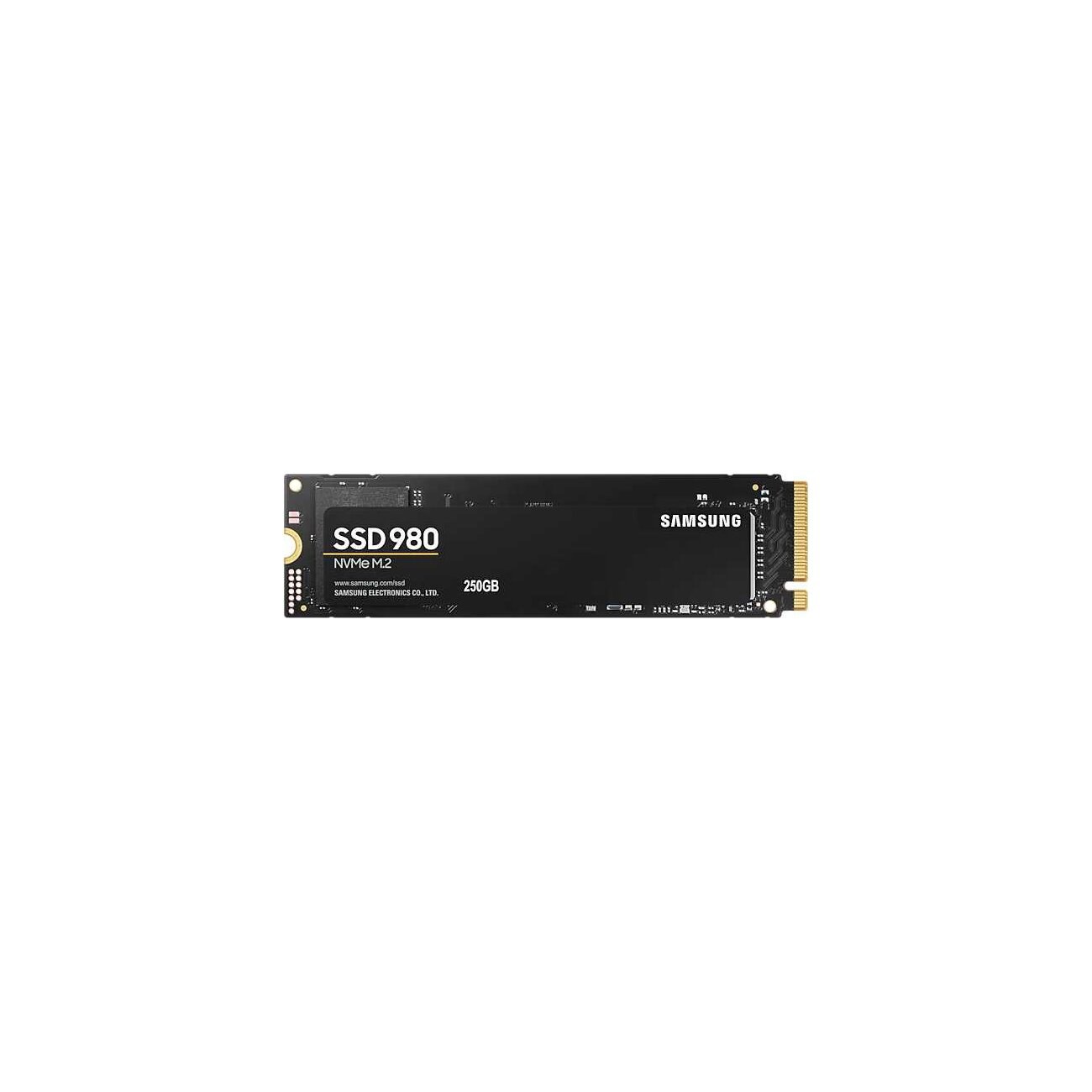 Накопитель SSD Samsung 980, 250Gb, PCIe 3.0 x4, M.2 2280, NVMe, R/W 2900/1300