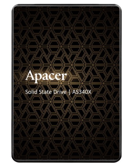 Накопитель SSD Apacer AS340X, 480Gb, 2.5", SATA III, R/W 550/520