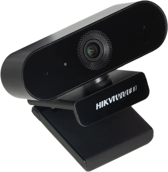 Веб-камера Hikvision DS-U02 1920x1080, 30 кадр/с, USB Type-A, микрофон, автоосвещение, универсальное крепление