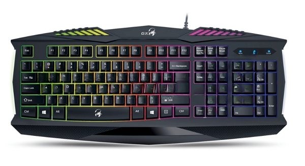 Клавиатура проводная Genius Scorpion K220, USB, черный