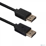 Кабель ACD-DDPM2-10M DisplayPort 1.2, Golden Plated, 20m/20m, черный,10м