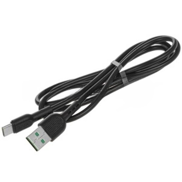 Кабель USB 2.0 HOCO X33, AM/Type-C, черный, 1м, 5А
