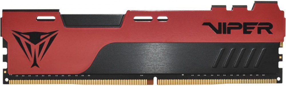 Оперативная память Patriot Viper Elite II, DDR4, 8GB (1x8 GB), 3600 MHz, CL20, DIMM, радиатор, красный/черный