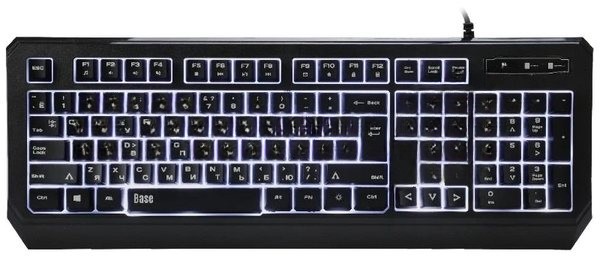 Клавиатура Qumo Office Base K59 проводная, USB Type-A, чёрный