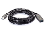 Кабель-адаптер USB3.0-repeater Aopen, удлинительный активный Am-->Af 5м QUST/qust ACU827A-5M
