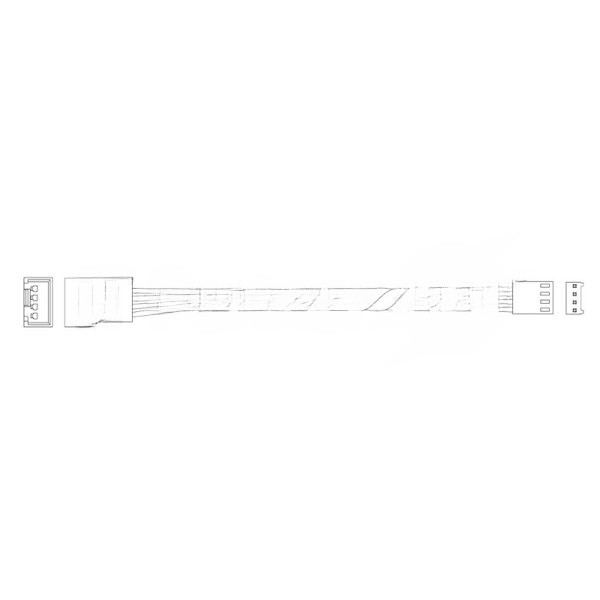 Кабель ATCOM ACD-KY524 (ACD-KY524-6709117), Cable OcuLink SFF8611 4i -to- SFF8611 4i, length= 950 мм (MD-6709117)