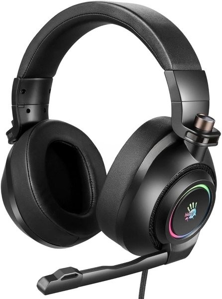 Гарнитура Bloody G580 чёрный, проводная, подсветка