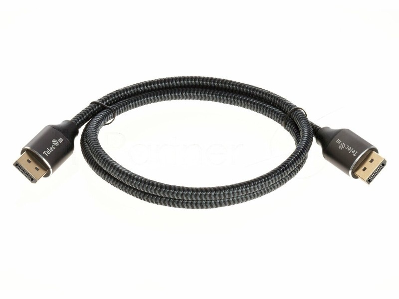 Кабель соединительный DP-DP 1.4V 8K@60Hz 1м, Telecom Pro TCG750-1M
