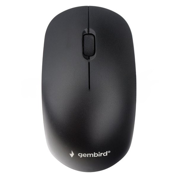 Мышь беспроводная Gembird MUSW-435 черный, 1600 dpi, радиоканал, USB, кнопки - 3