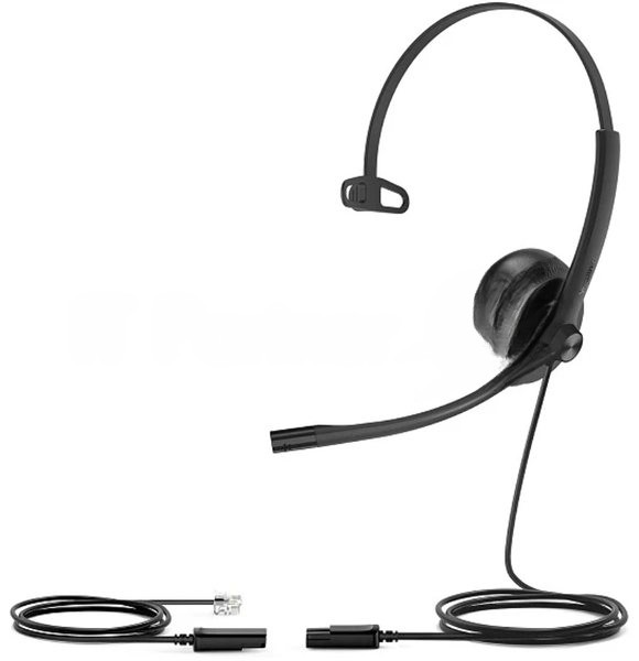 Гарнитура Yealink YHS34 Mono чёрный, проводная