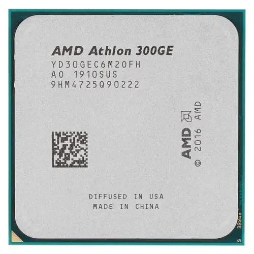 Процессор AMD Athlon 300GE Soc-AM4 3.4GHz OEM