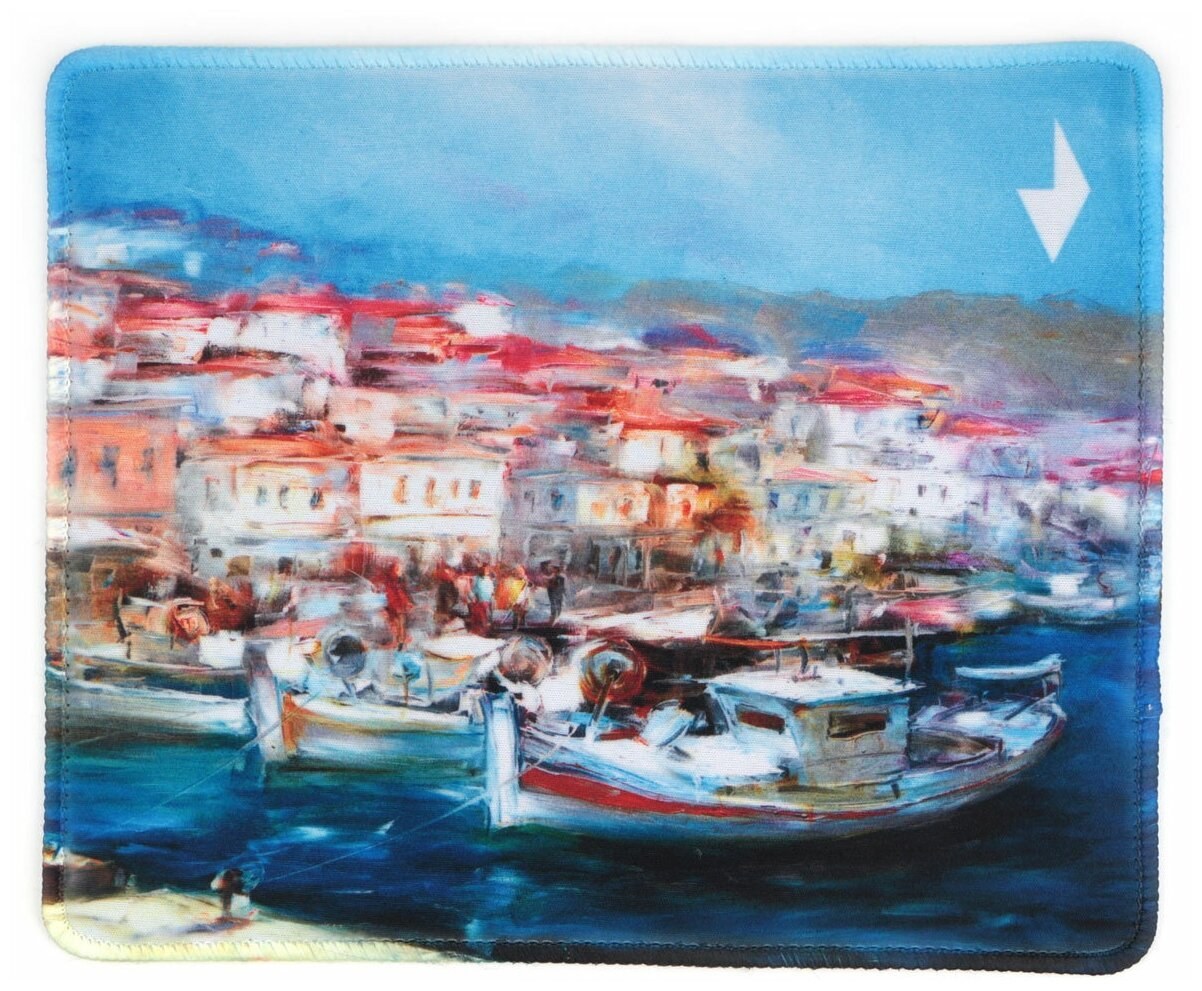 Коврик для мыши Gembird MP-ART3, рисунок- "ART3", размеры 220x180x1мм, ткань/резина