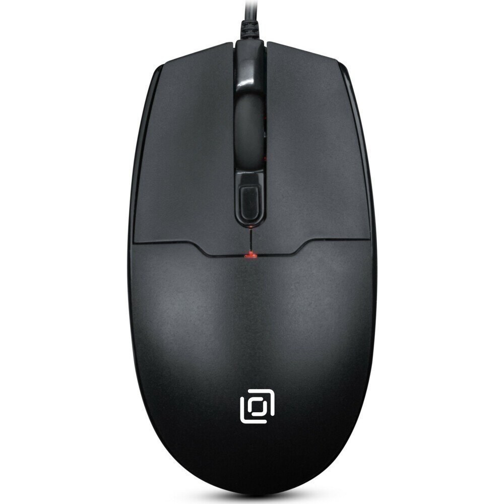 Мышь проводная Oklick 147M черный, 1600 dpi, USB, кнопки - 3