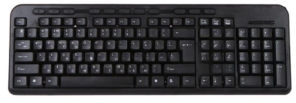 Клавиатура Qumo Opus K64 проводная, USB Type-A, чёрный