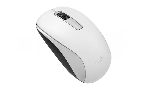 Мышь беспроводная Genius NX-7005 белый, 1200 dpi, радиоканал, USB, кнопки - 3
