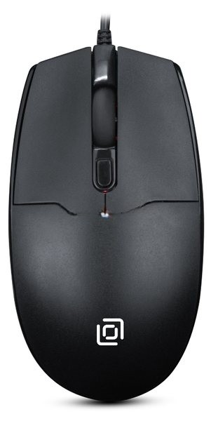 Мышь проводная Oklick 147M черный, 1600 dpi, PS/2, кнопки - 3