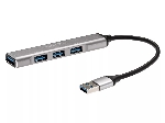 Переходник USB 3.0 -->USB3.0+3 USB2.0, Aluminum Shell, 0.2м Telecom TA308U