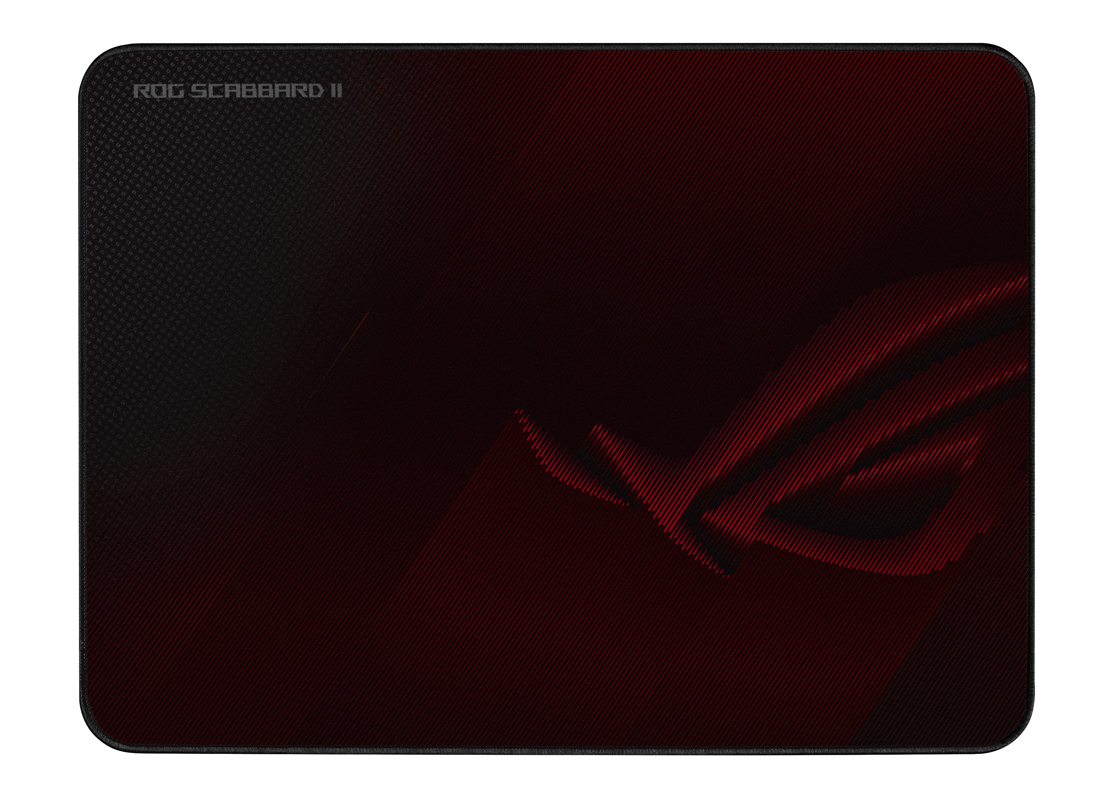 Игровой коврик для мыши ASUS ROG Scabbard II medium (360 x 260 x 3 мм, резина, тканый материал, cиликон, 90MP02H0-BPUA00)