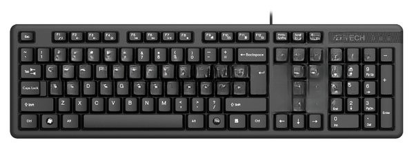 Клавиатура проводная A4Tech KK-3, USB, черный